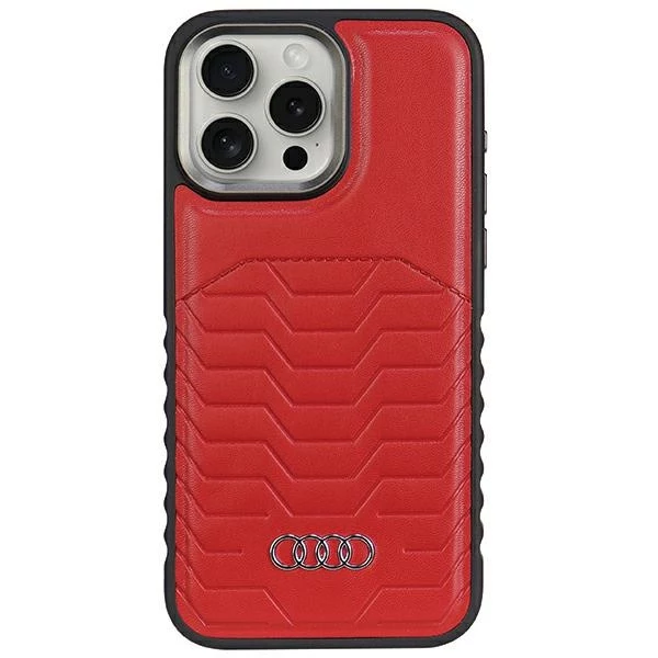 Audi Synthetic Leather MagSafe iPhone 15