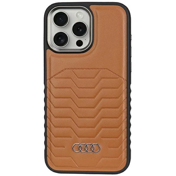 Audi Synthetic Leather MagSafe Hard Case