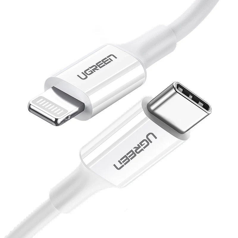 UGREEN US171 USB-C uz Lightning 3A