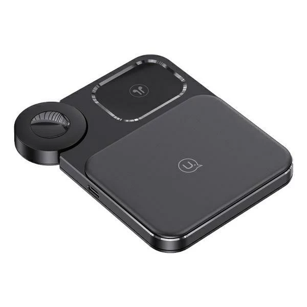 USAMS 3-in-1 Wireless Charging Stand 15W