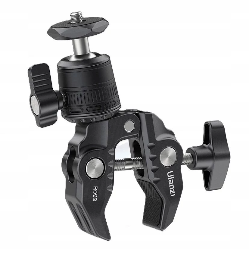 Ulanzi R099 Super Clamp ar lodveida
