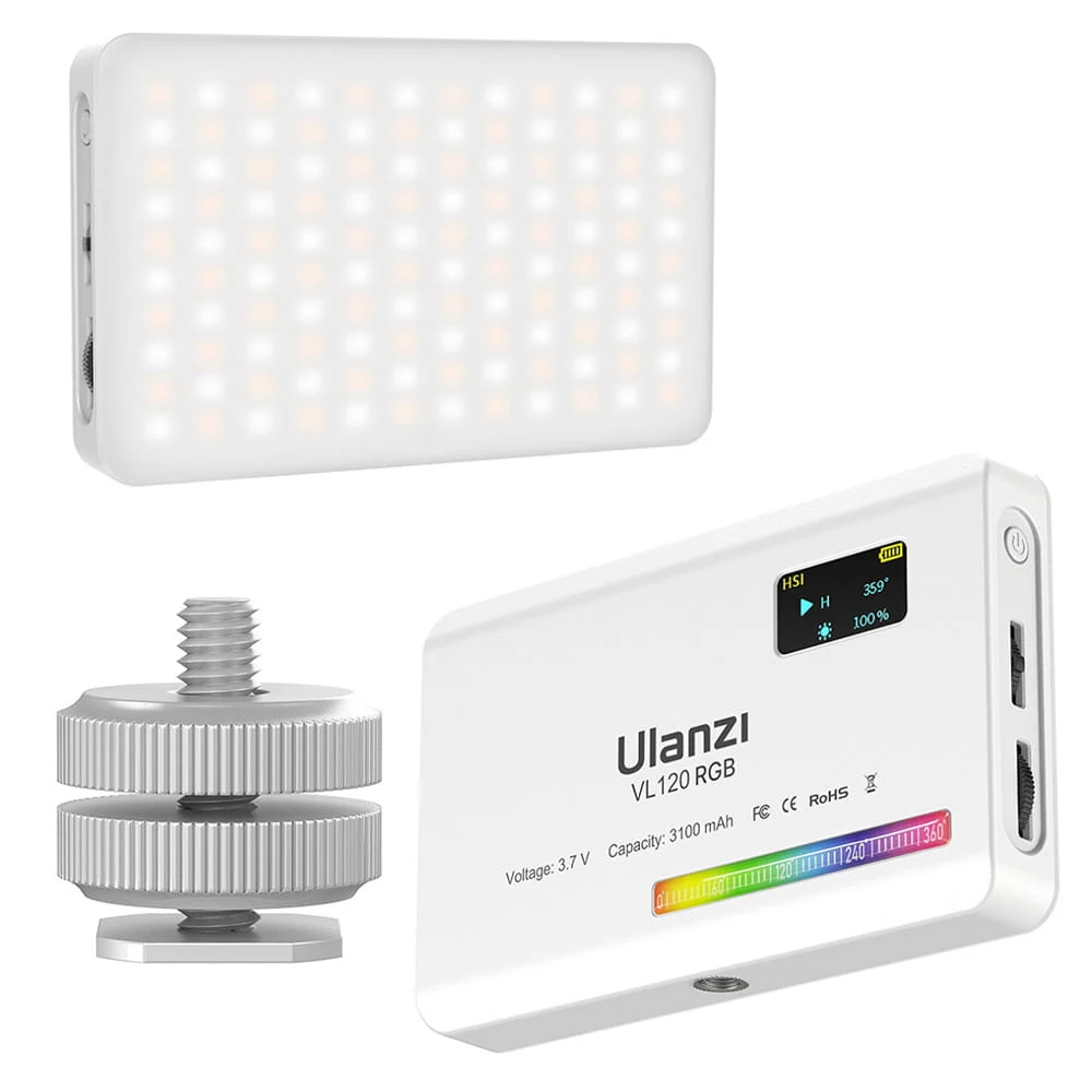 Ulanzi VL120 RGB LED Video Light