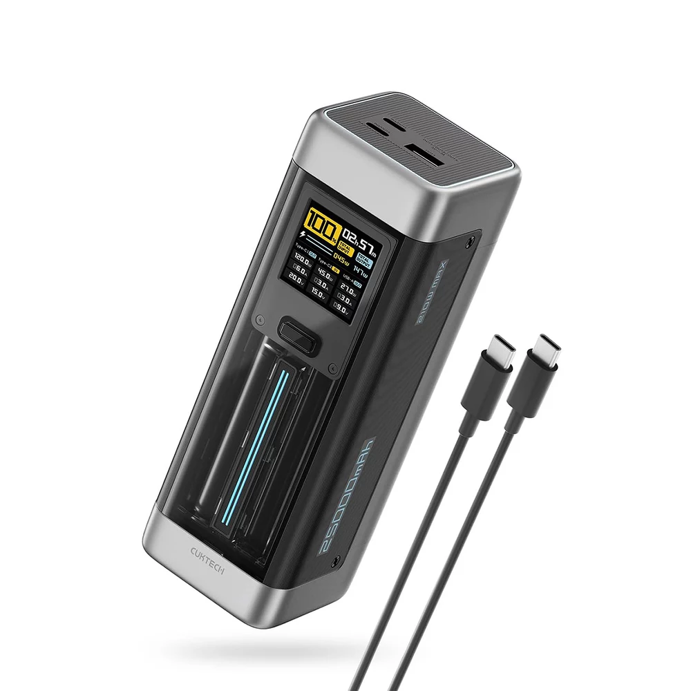 CUKTECH CUK00P23GLBK 210W 25000mAh Power Bank