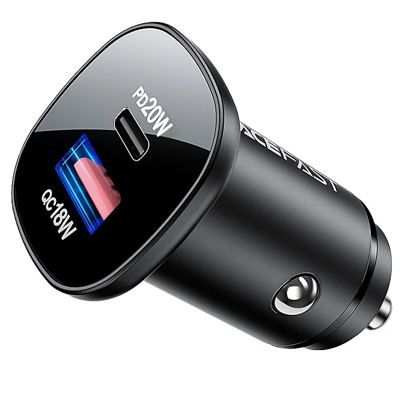 ACEFAST 38W Auto lādētājs USB-C /