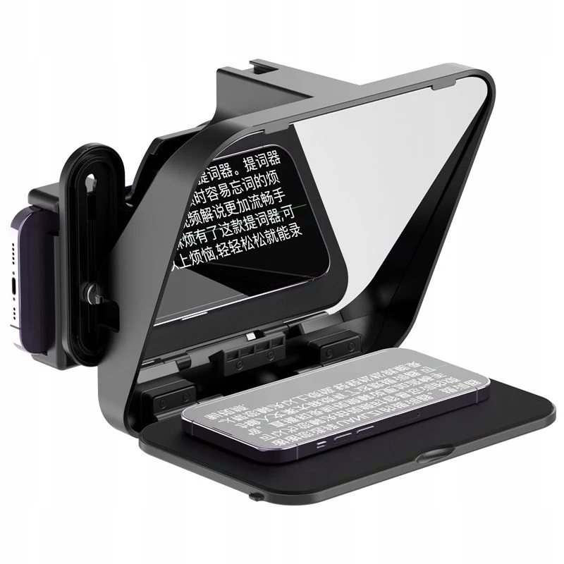 Ulanzi RT02 pārnēsājamais teleprompteris viedtālruņiem, planšetēm
