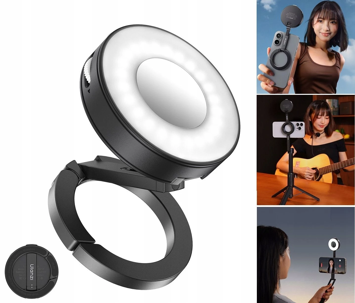 ULANZI ML05 Magnētiskā LED video gaisma