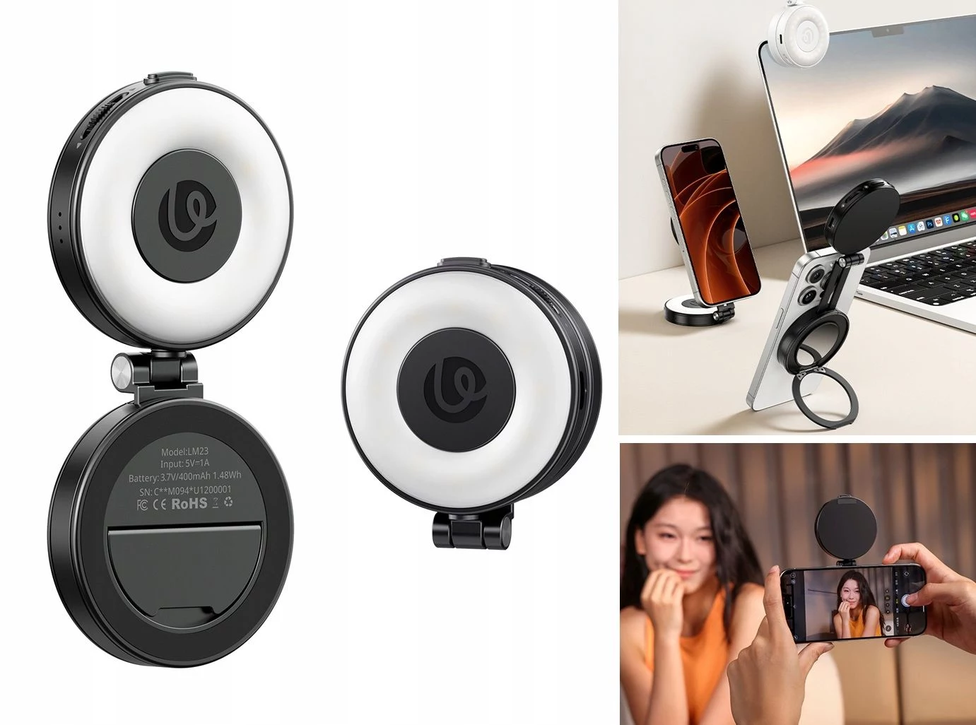 ULANZI LM23 LED Video Light ar