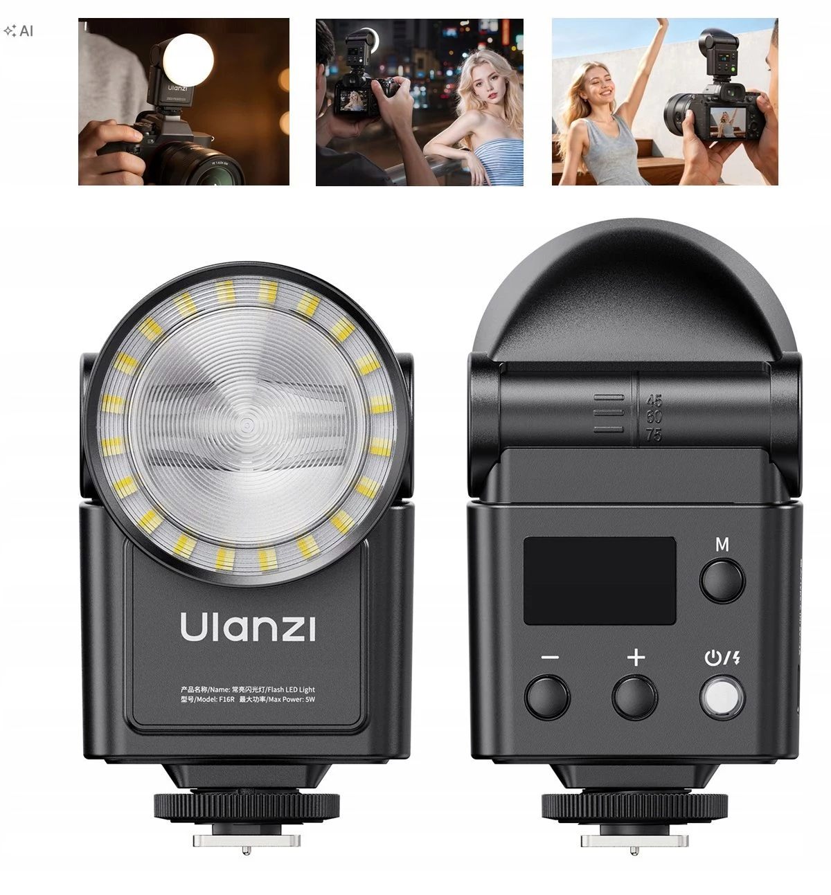 Ulanzi F16R RGB LED Video Light