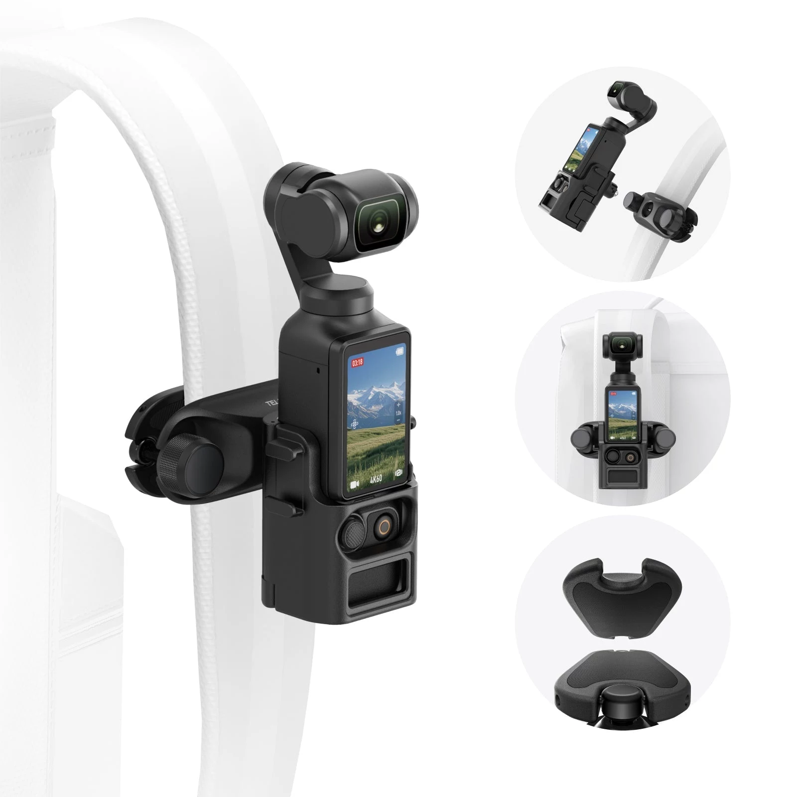 TELESIN Mugursomas Siksnas Stiprinājums DJI Osmo
