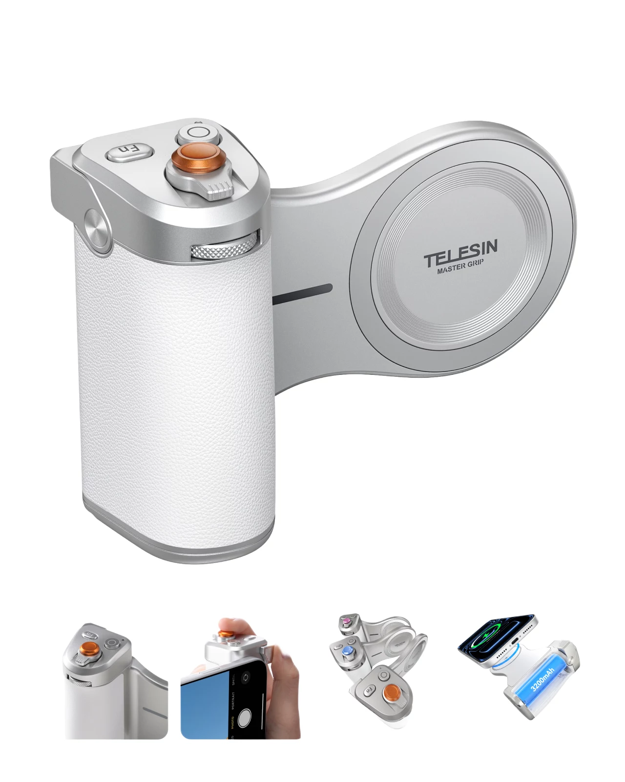 TELESIN MagSafe Pilot Bluetooth Grip ar