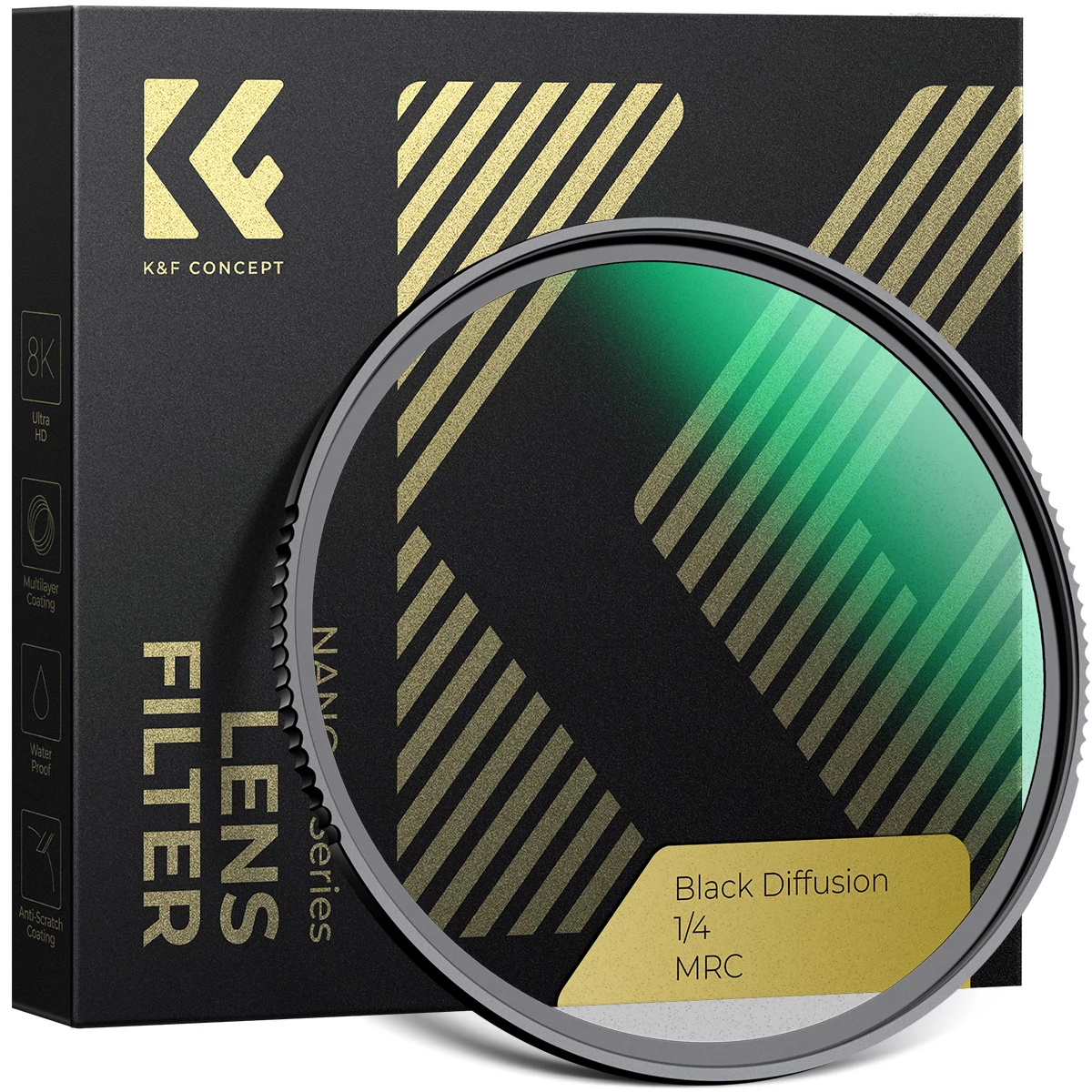 K&F Concept Black Diffusion 1/4 Filter