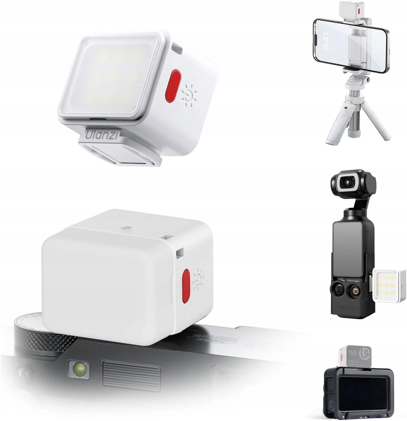 ULANZI DG01 Mini LED Video Light