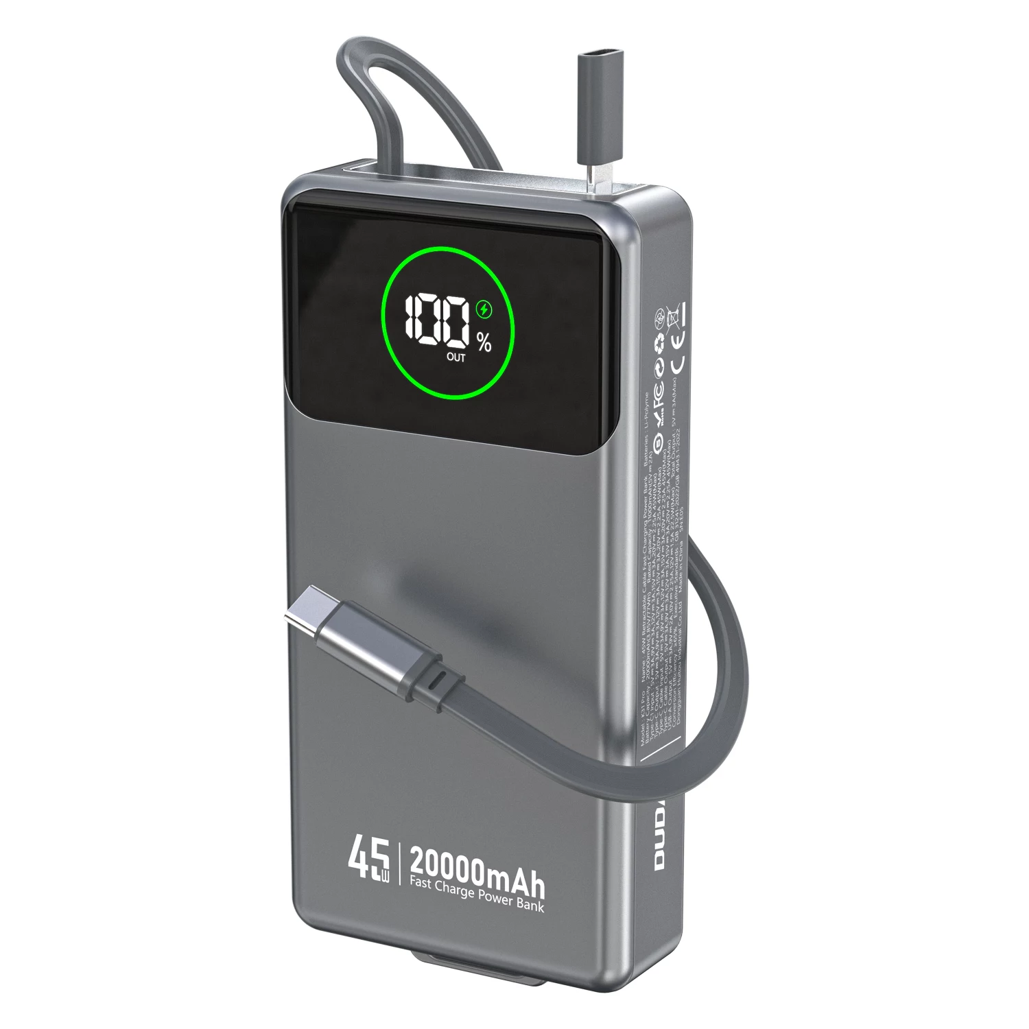 Powerbank Dudao K31 Pro 45W 20000mAh