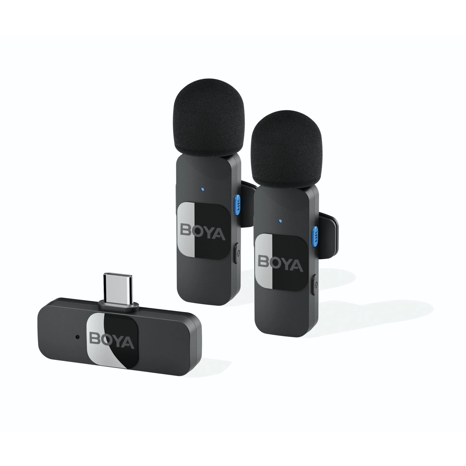 BOYA BY-V20 V2.0 Wireless Microphone System (Black)