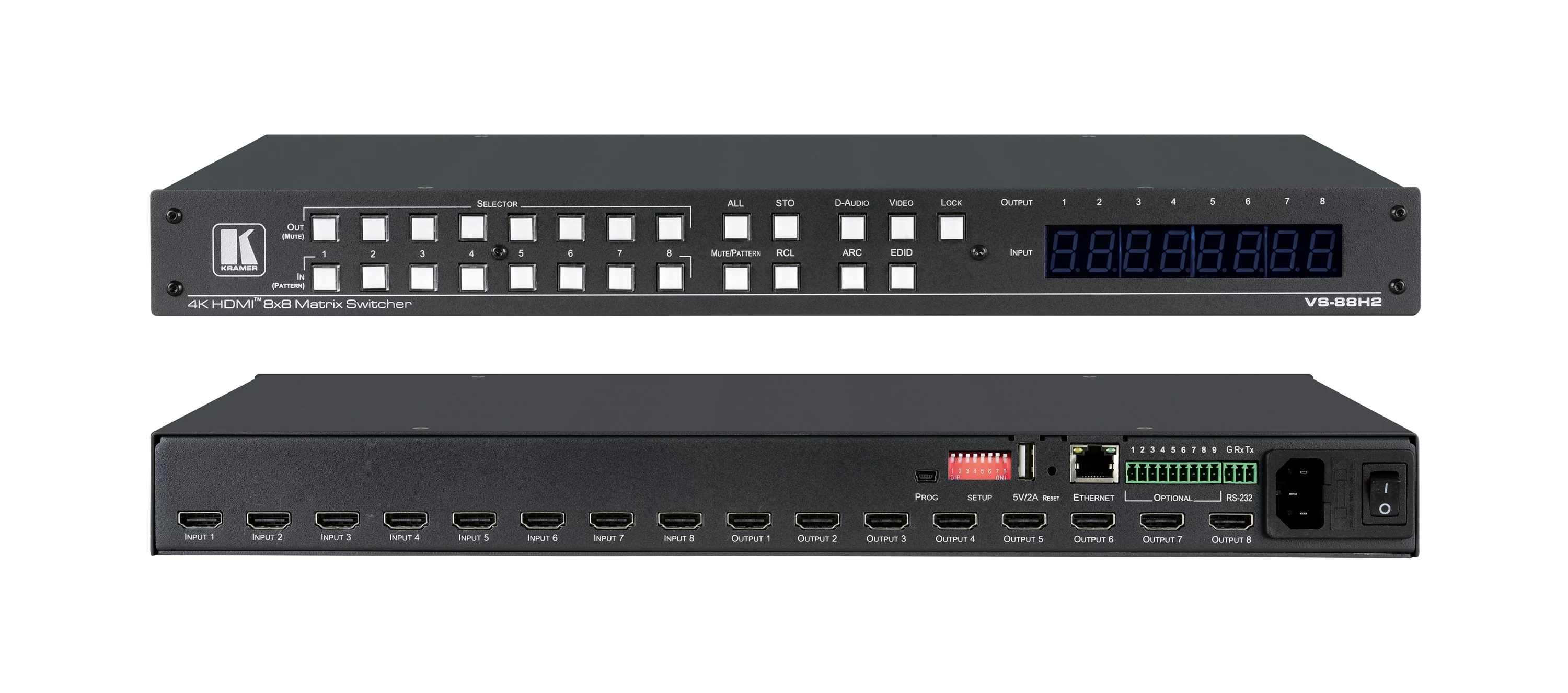 Kramer Electronics 4K Matrix Switcher VS-88H2