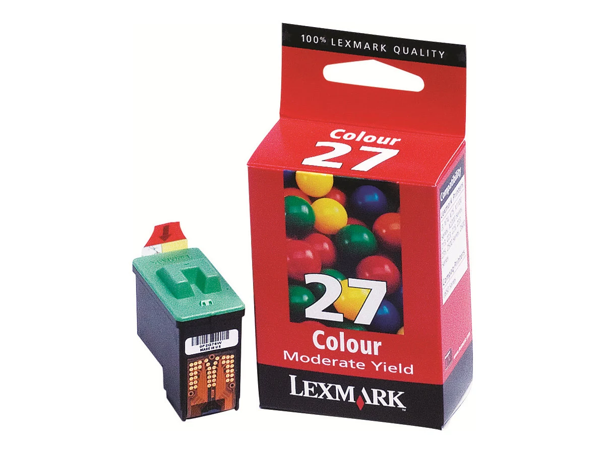 Lexmark No. 27 Tri-Color Ink Cartridge