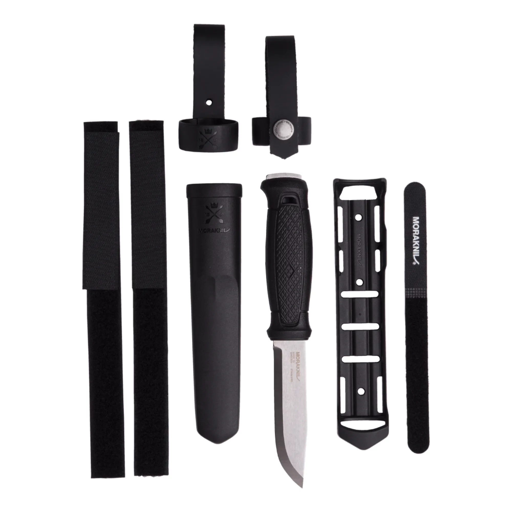 Morakniv Garberg Multi-Mount Black fiksētā asmens