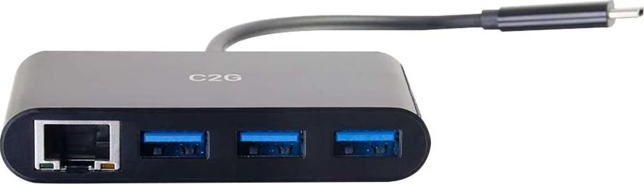 C2G USB-C Hub with Ethernet -