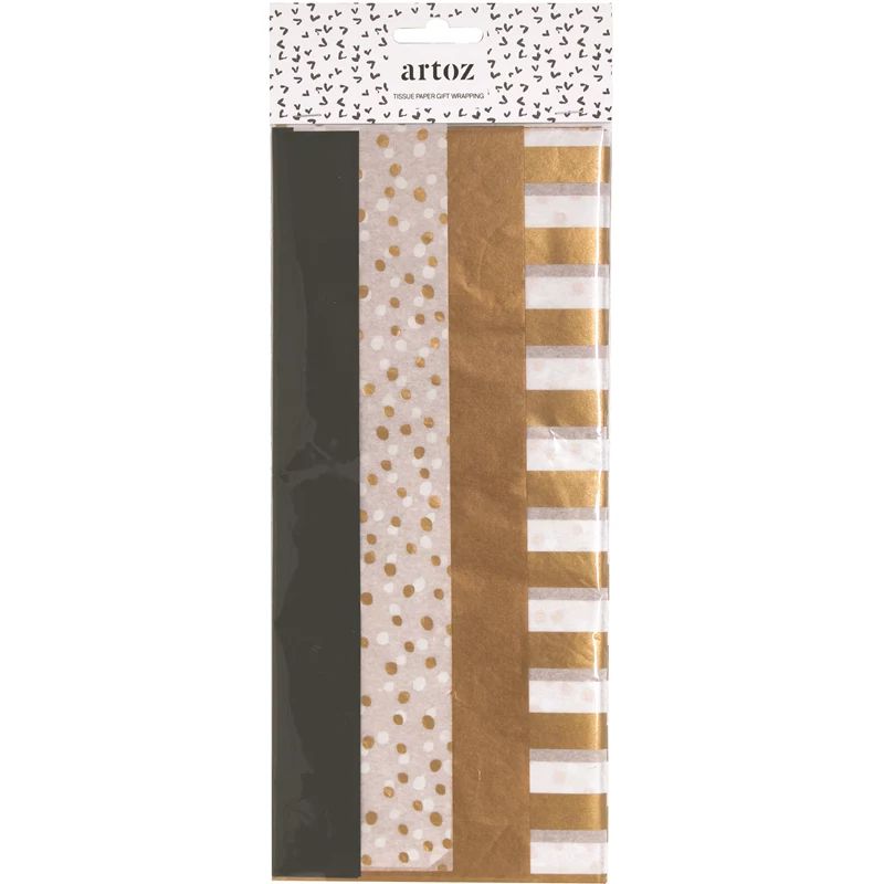 ARTOZ PAPIER Silk Paper Assorted Stripes