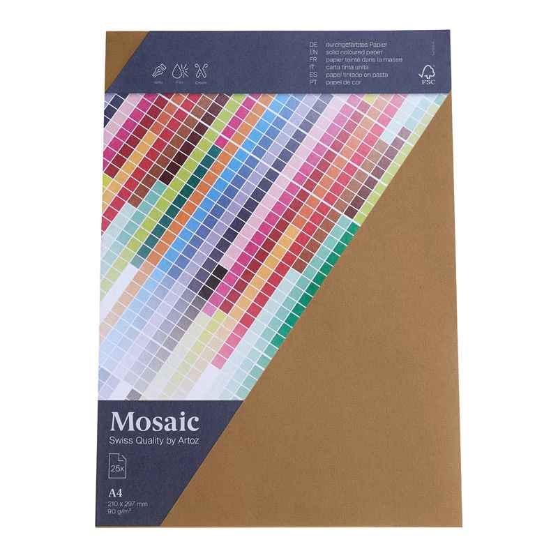 Artoz Papier Mosaic Natural Letter Paper