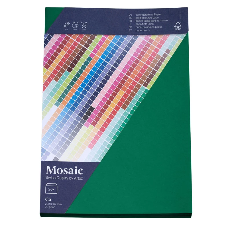 Artoz Papier Mosaic aploksnes DIN C5