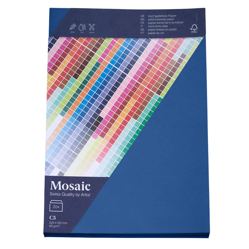 Artoz Papier Mosaic aploksnes DIN C5