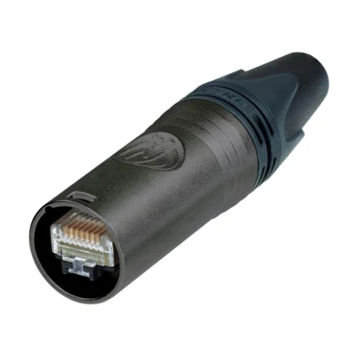 Neutrik NE8MX6-B-T etherCON CAT6A vīrišķais kabeļa