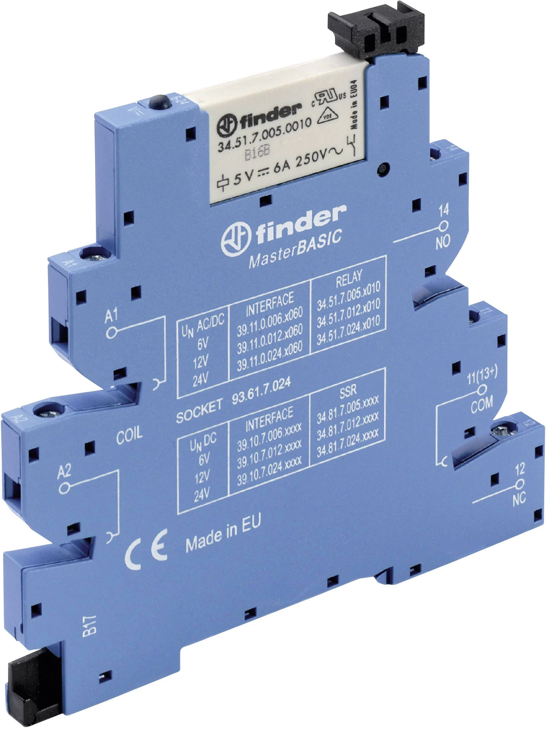 Finder EMR Interface Relay 39.11