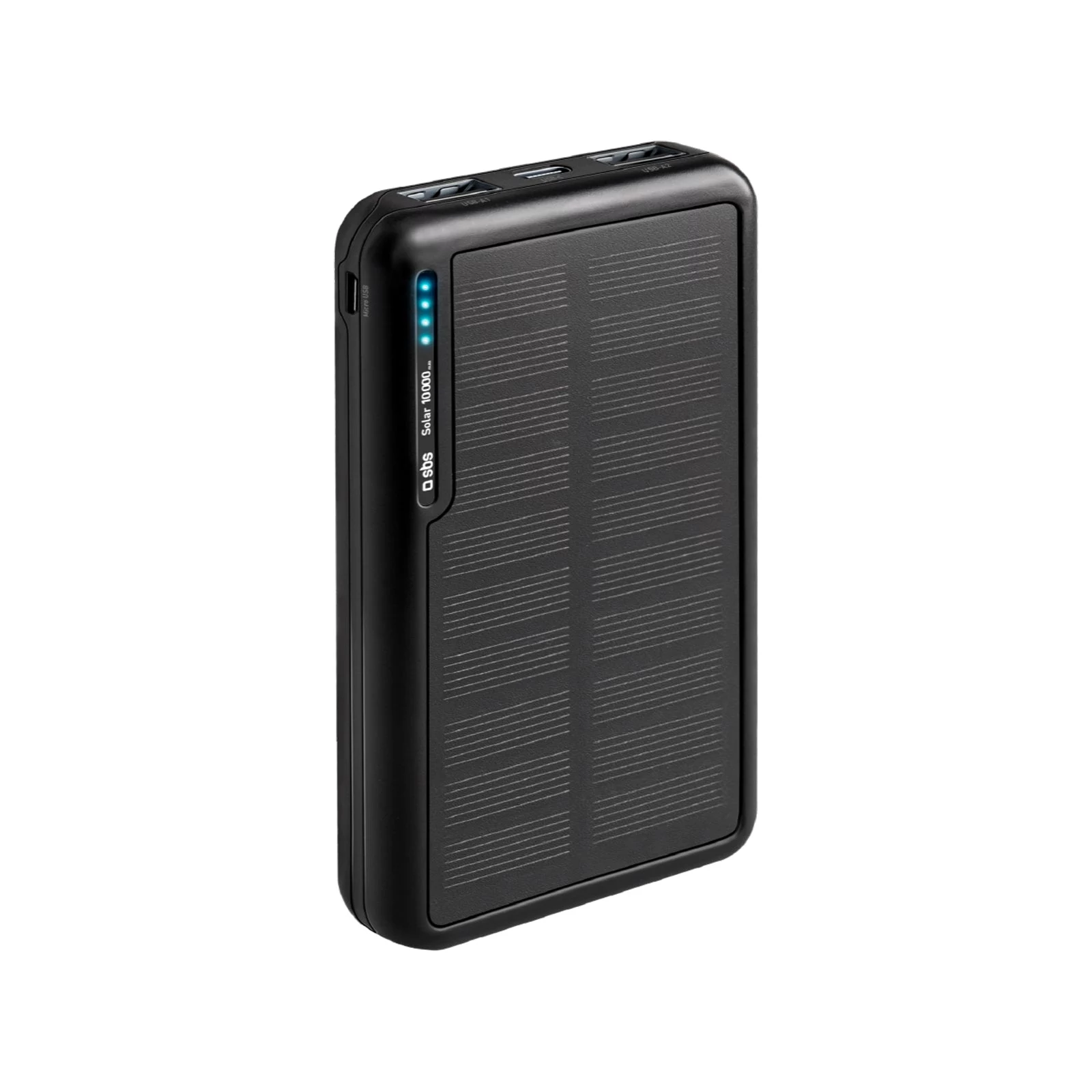 SBS Solar Power Bank USB/USB-C 10000