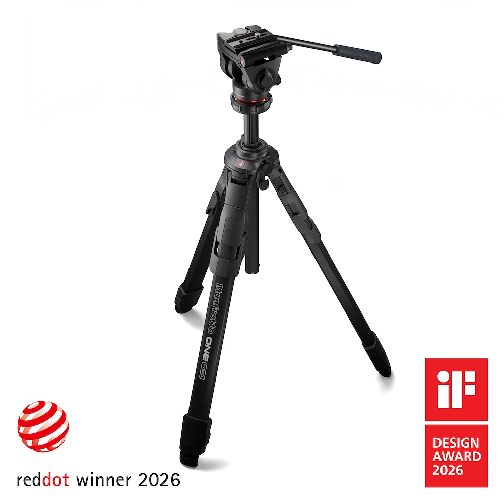 Manfrotto ONE Aluminum Tripod with 500X