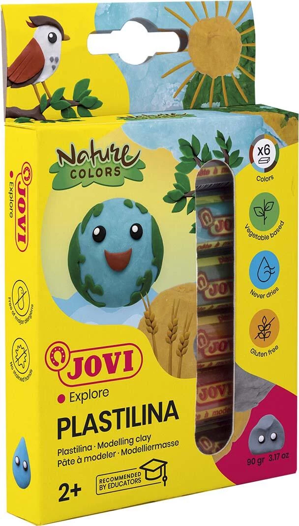 JOVI Plastilina Modeling Clay Assorted Colors