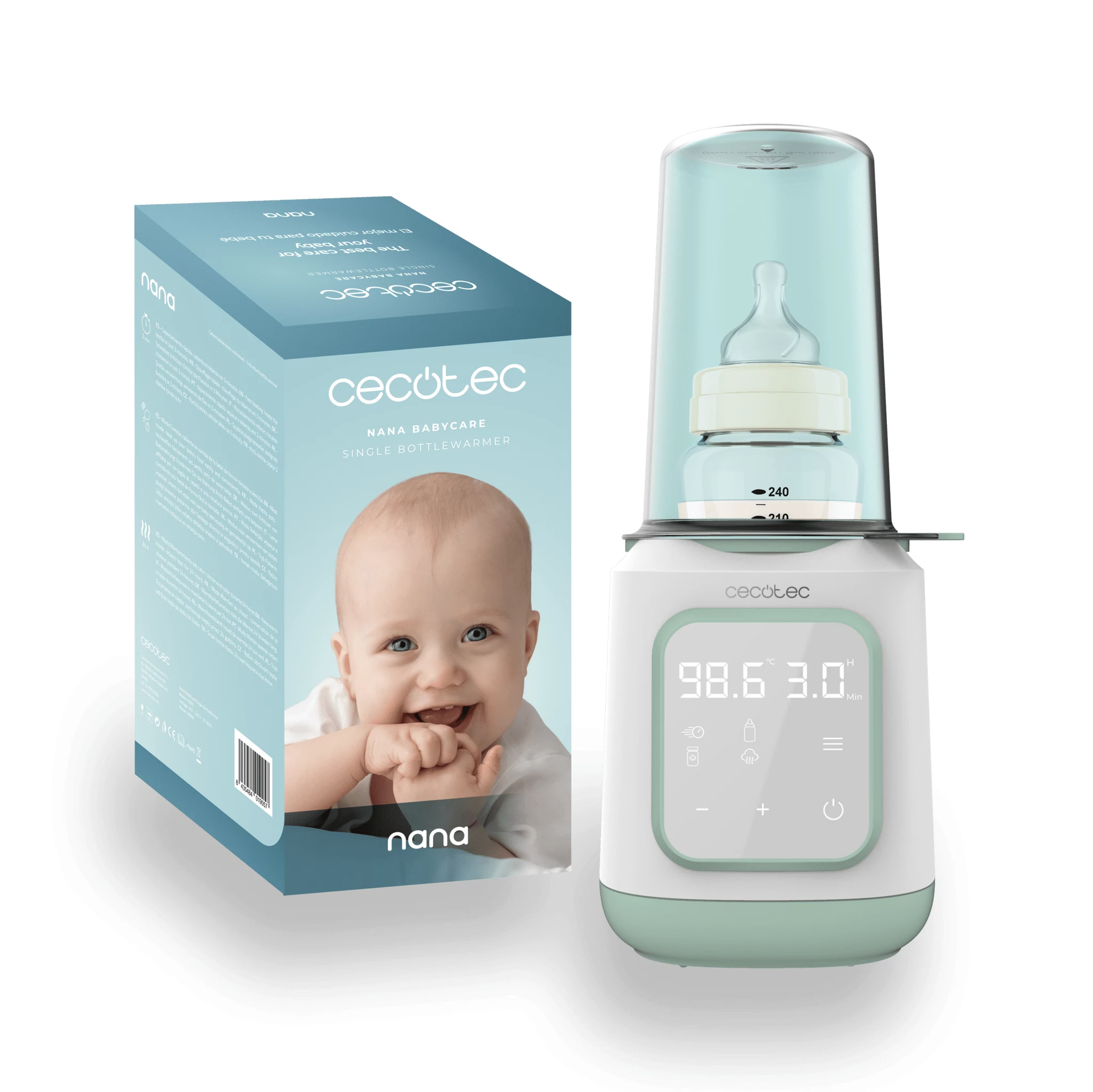 Cecotec Nana BabyCare Single BottleWarmer (sildītājs