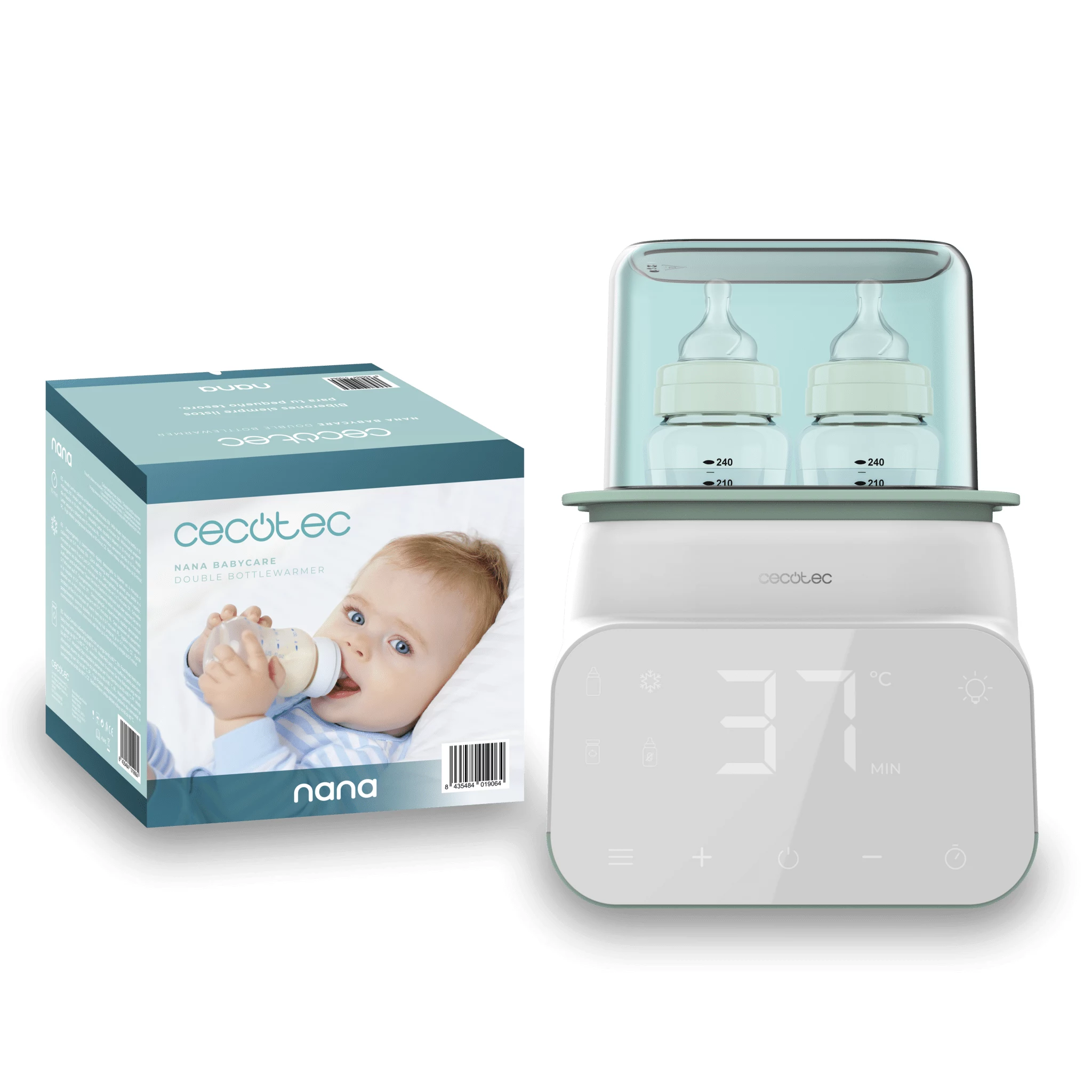 Cecotec Nana BabyCare Double BottleWarmer &