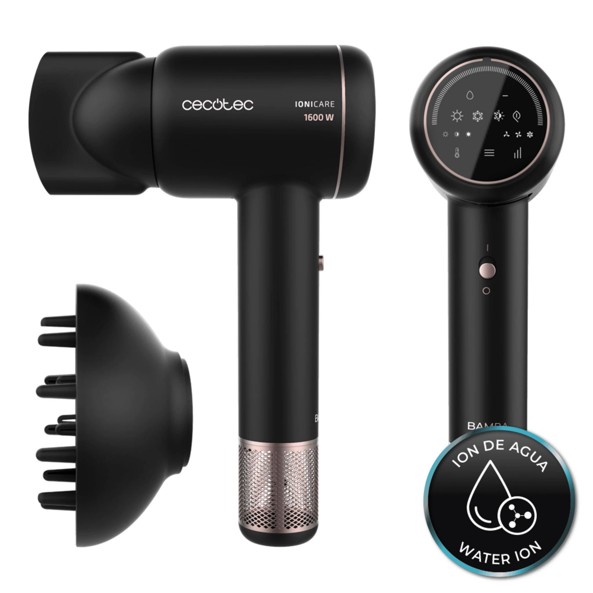 Cecotec Bamba IoniCare Rockstar Ion Touch