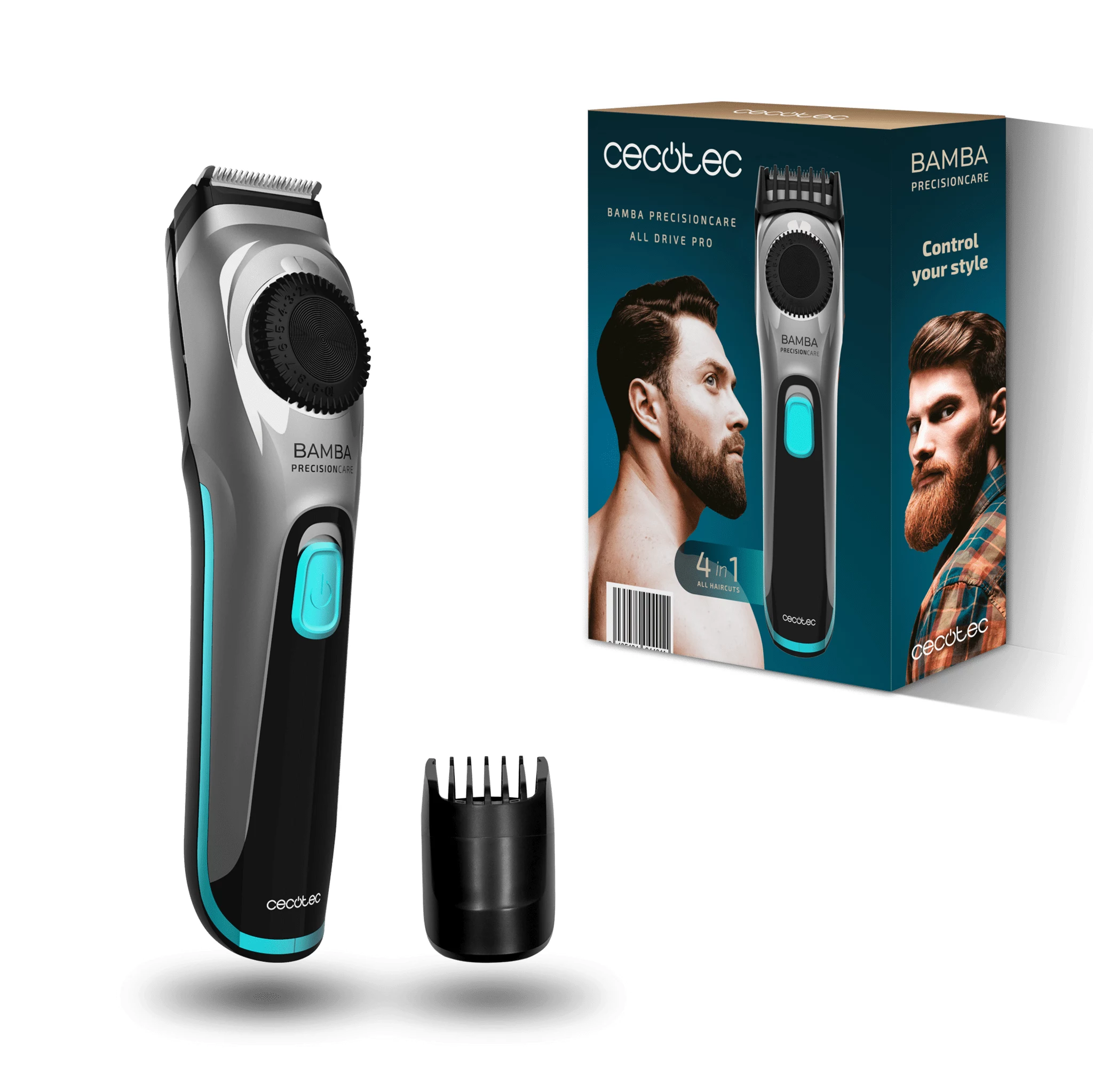 Cecotec PrecisionCare AllDrive Pro bārdas trimmeris