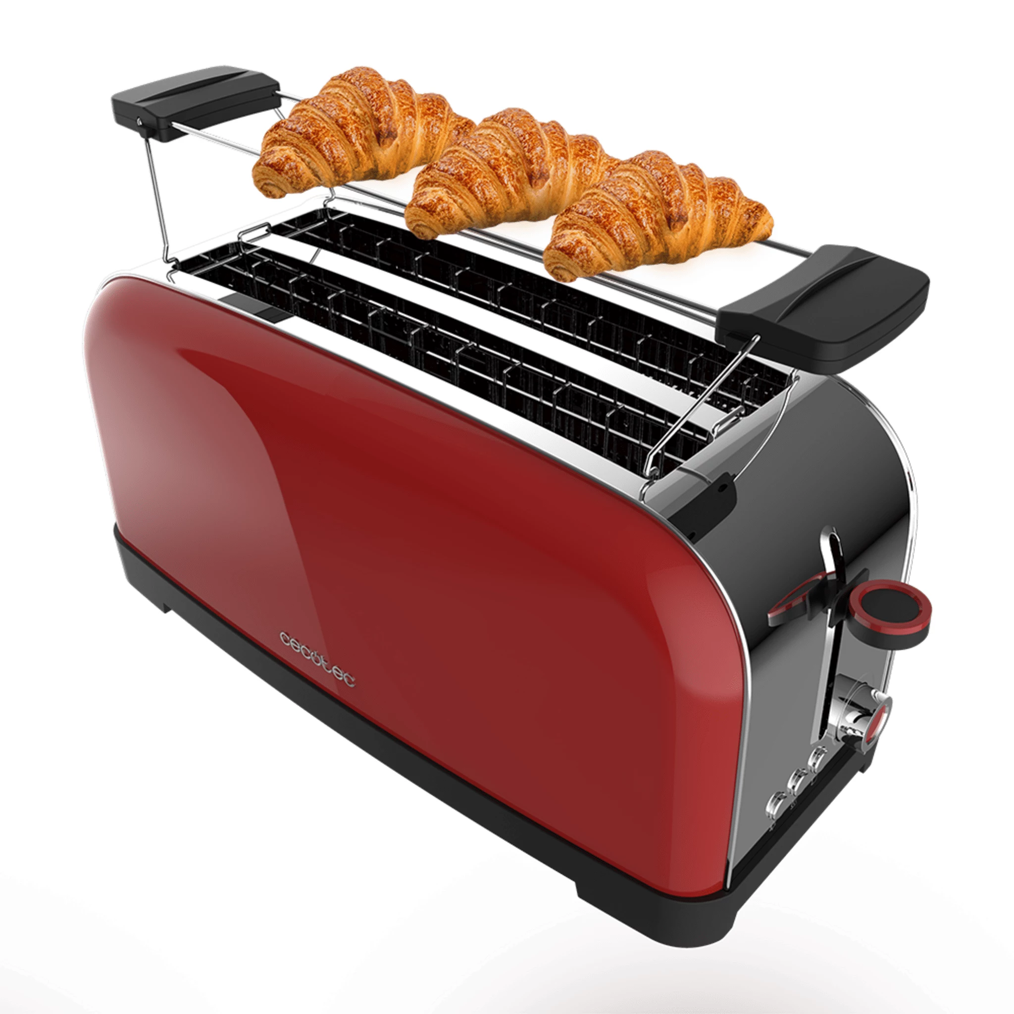 Cecotec Toastin` Time 1500 Red 2-Slot