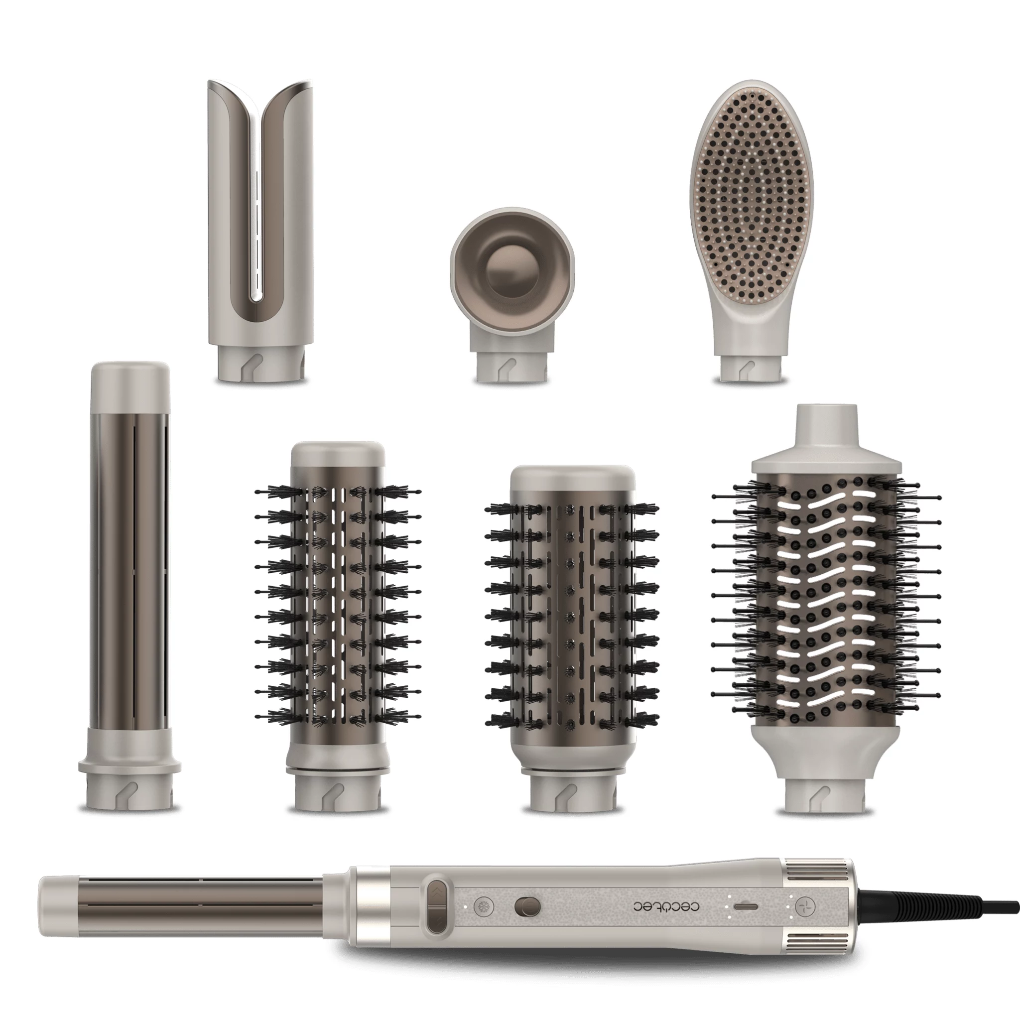 Cecotec CeramicCare 8in1 AirGlam Gyro Hair