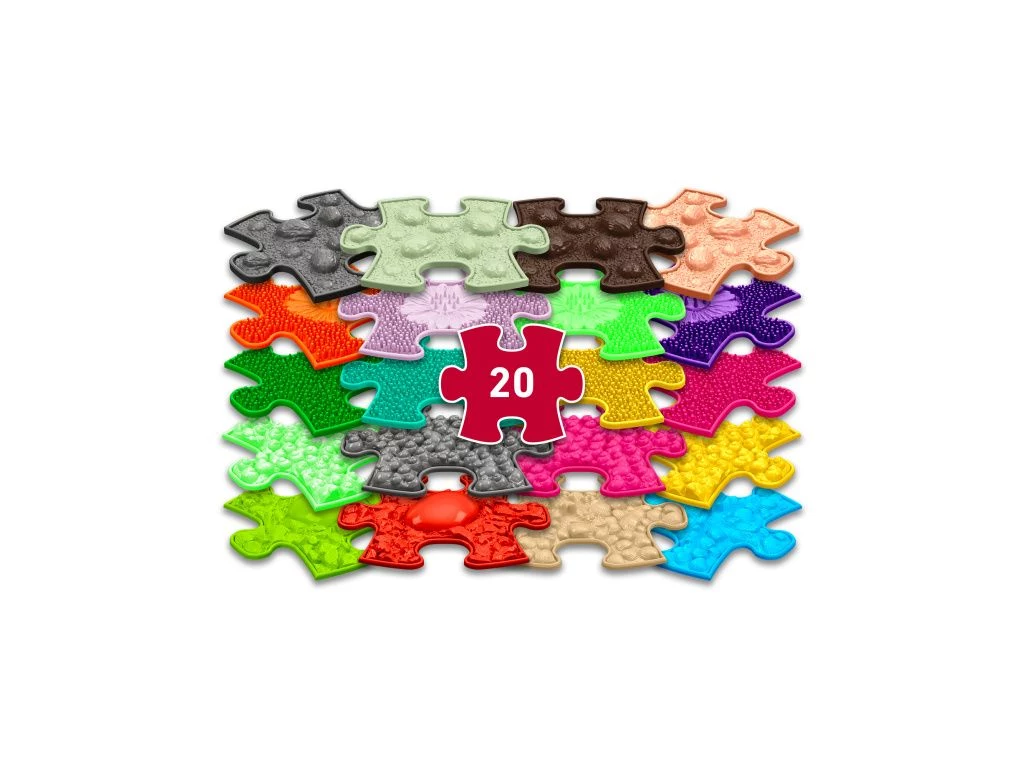 Muffik Sensory Orthopedic Mat Set 20-in-1