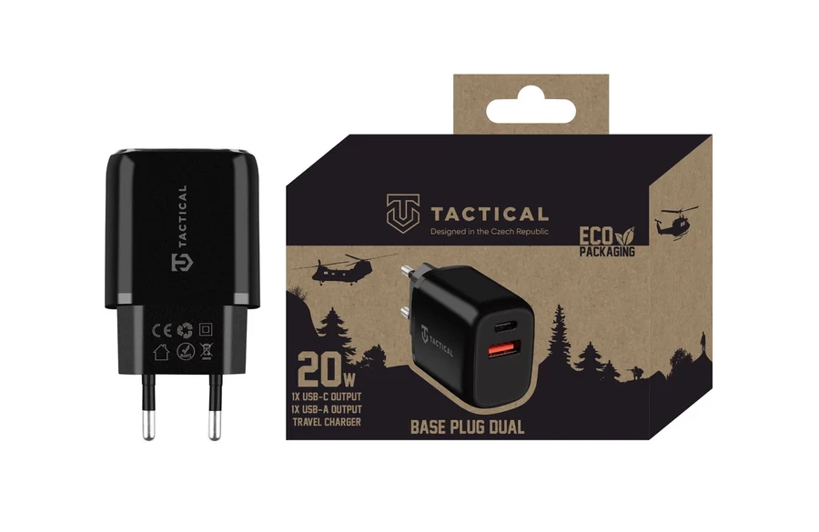 Tactical Base Plug Dual Black Car