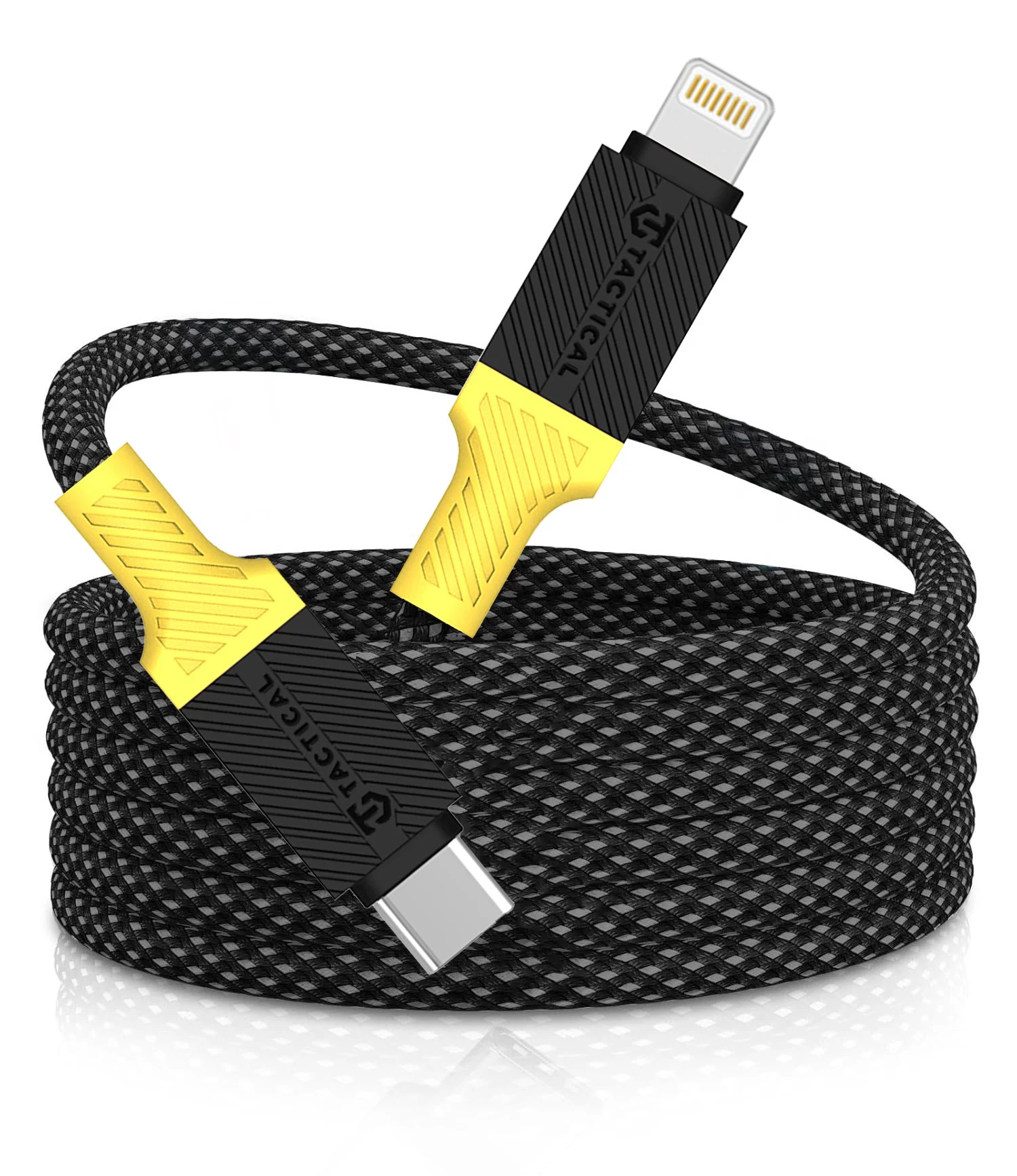 Tactical MagRope USB-C/Lightning Black/Yellow Cable -