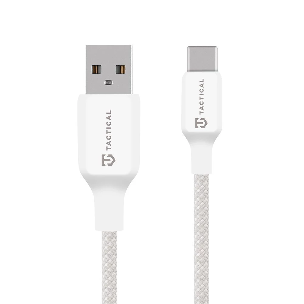 Tactical Stitch Thread Cable USB-A/USB-C White