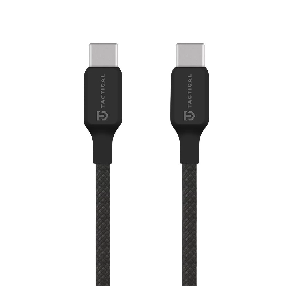 Tactical Stitch Thread Cable USB-C/USB-C Black