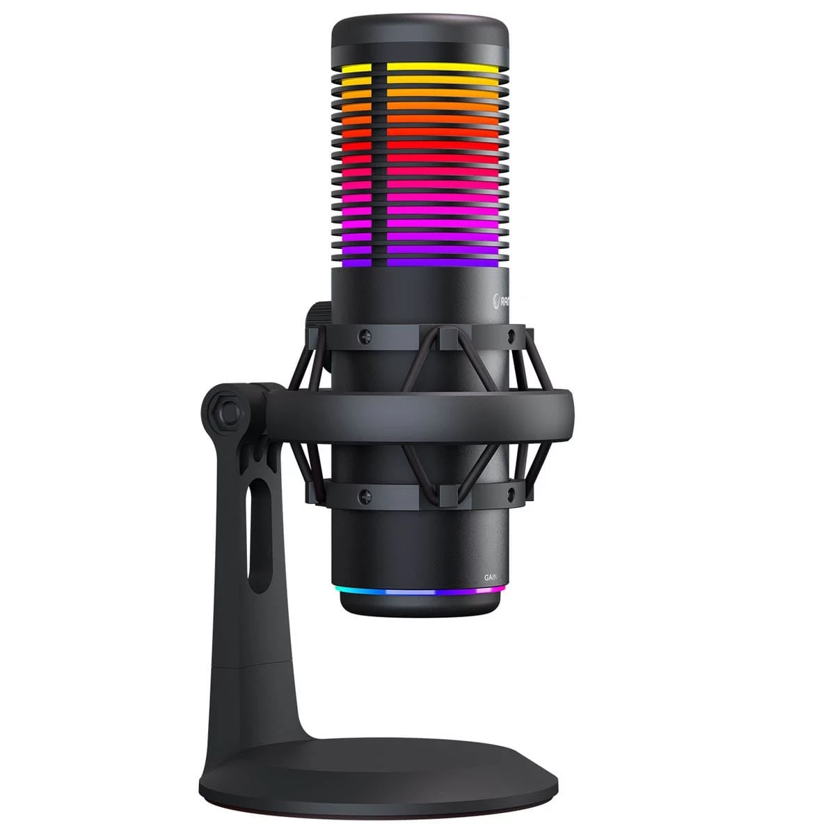 Rampage Bemol RGB USB-C galda mikrofons