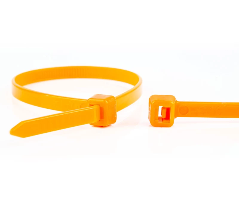 WKK Orange Nylon Cable Tie 300x4