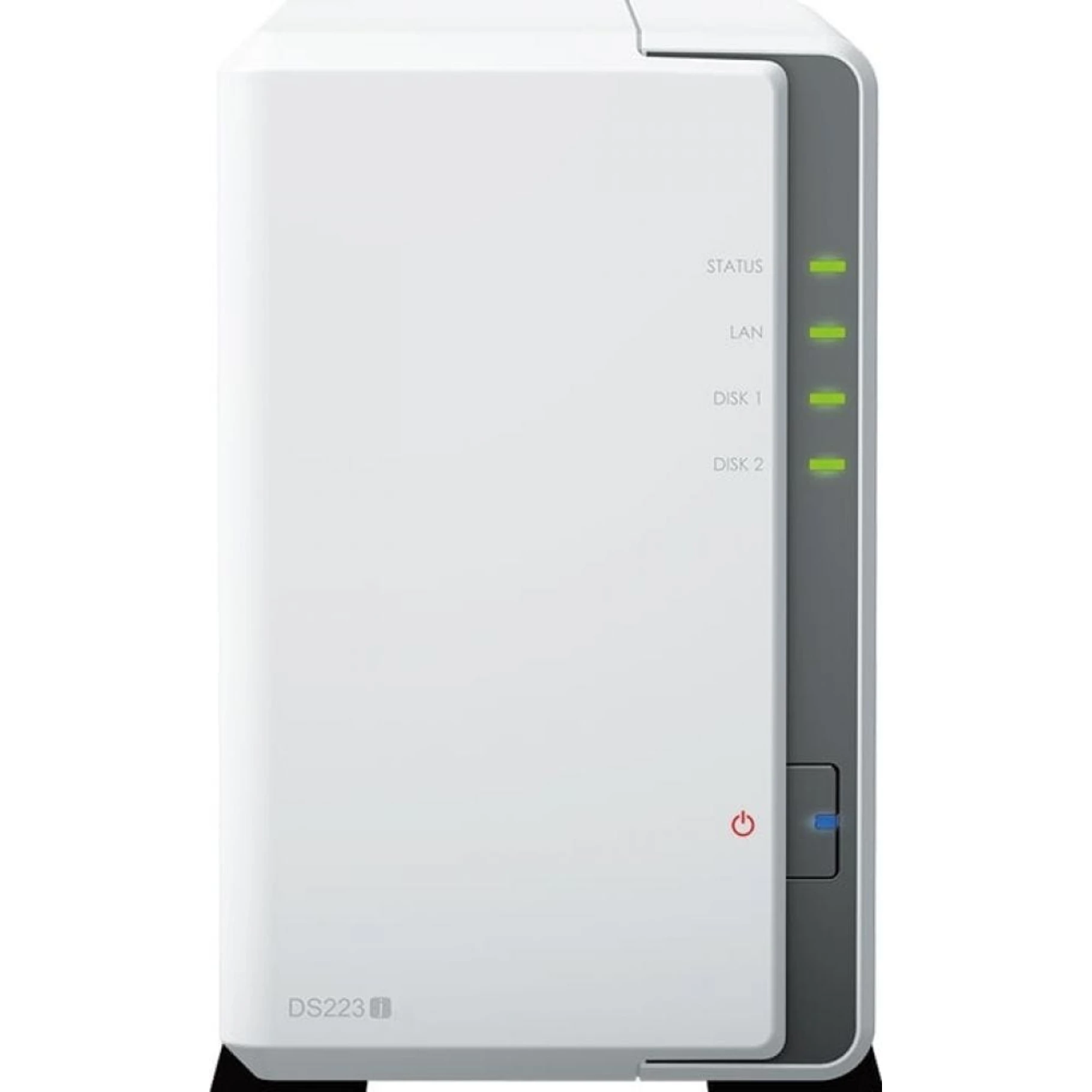 Synology DS223j 2-Bay 8TB NAS ar