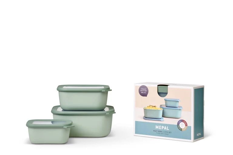 Mepal Cirqula Multi Bowl Set 3-Piece