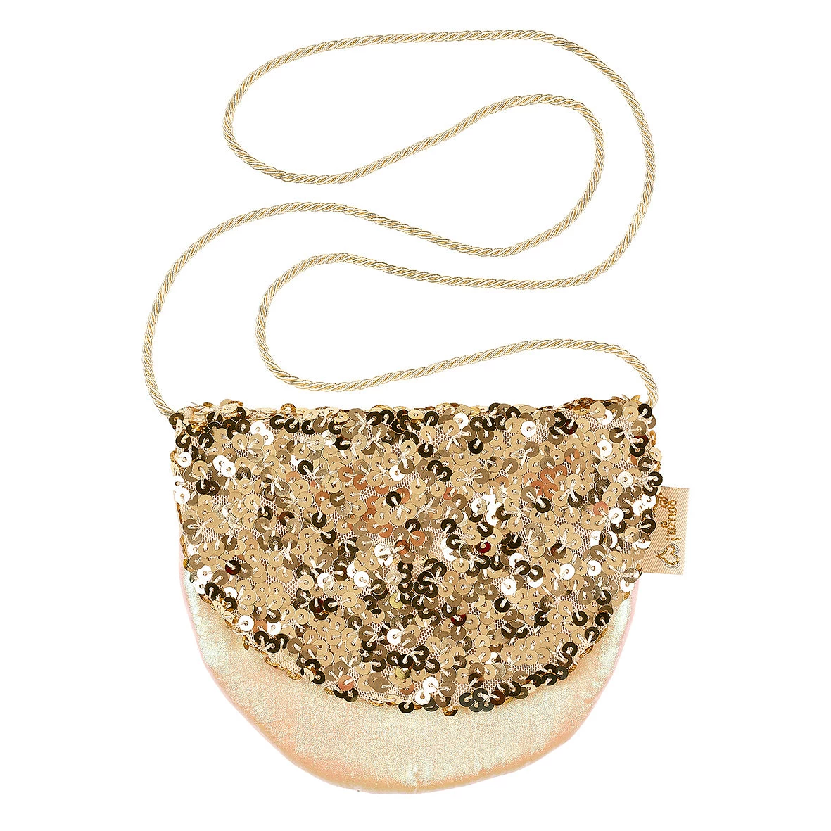 Souza! Angelique Gold Sequined Shoulder Bag