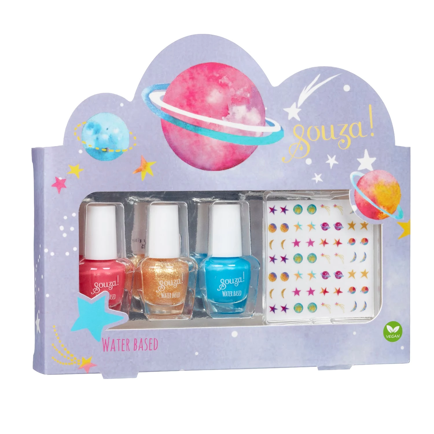 SOUZA! Galaxy Children`s Nail Polish Set