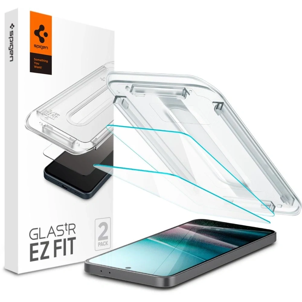 Spigen Glas.tR EZ Fit 2-Pack