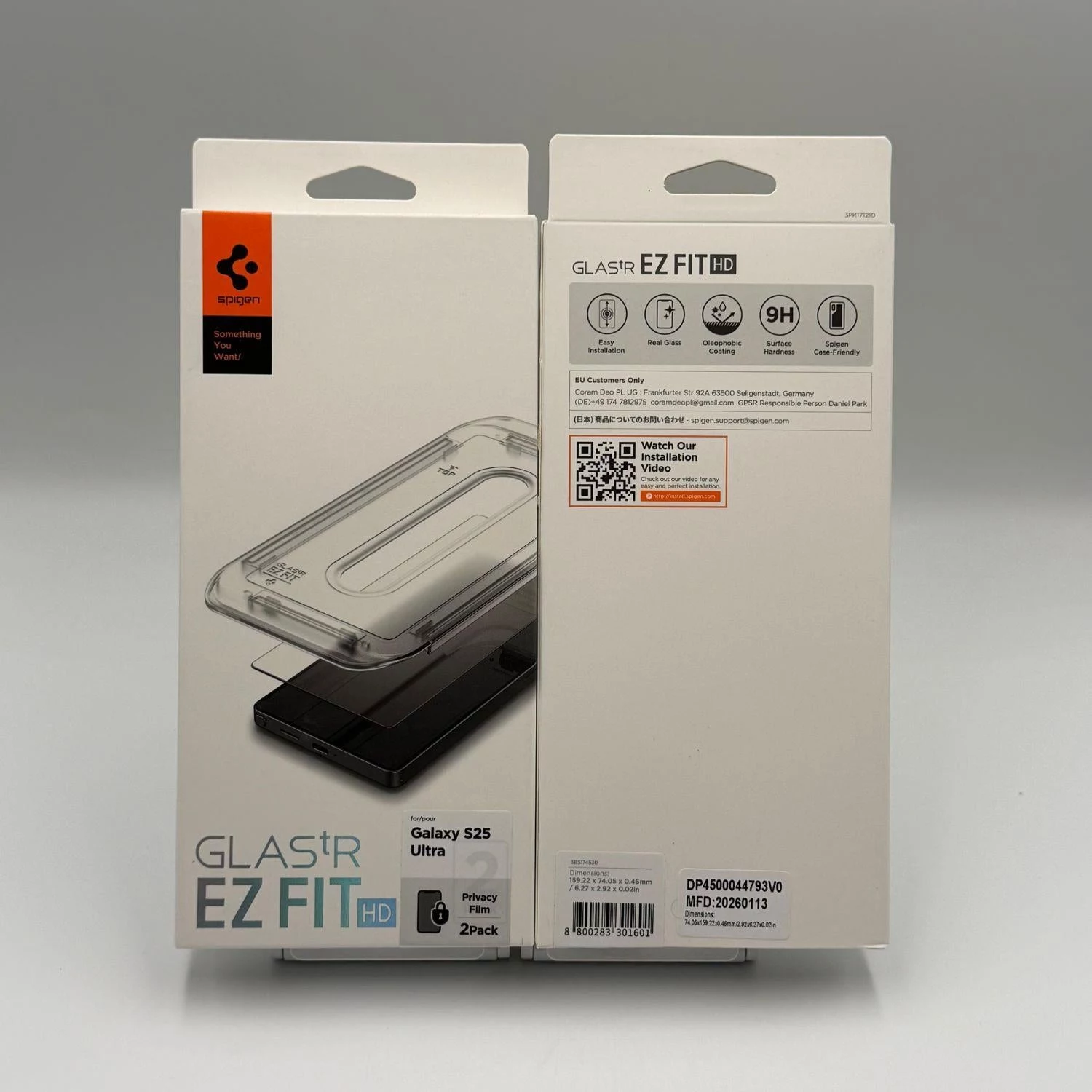 Spigen GLAS.tR EZ Fit HD